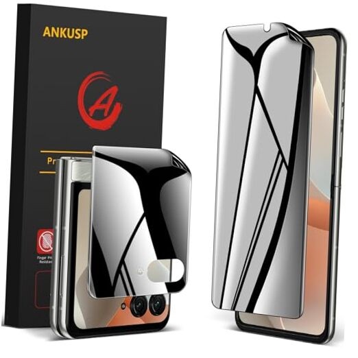 [2 Pack] Privacy Screen Protector [Matte], 1 Pack for Motorola Razr 2025