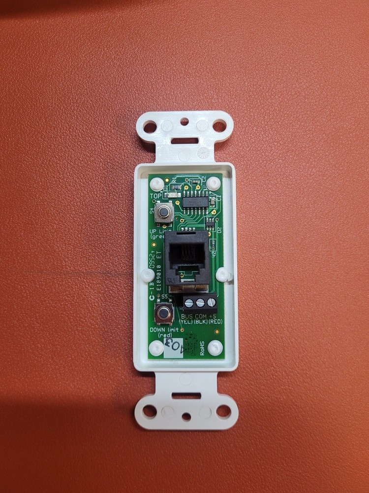 Da-Lite 38886 Built-In Smart Motor Hardware Kit (White)