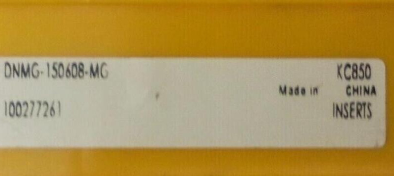 F GENUINE  INSERTS 5 PCS       DNMG150608-MG KC850