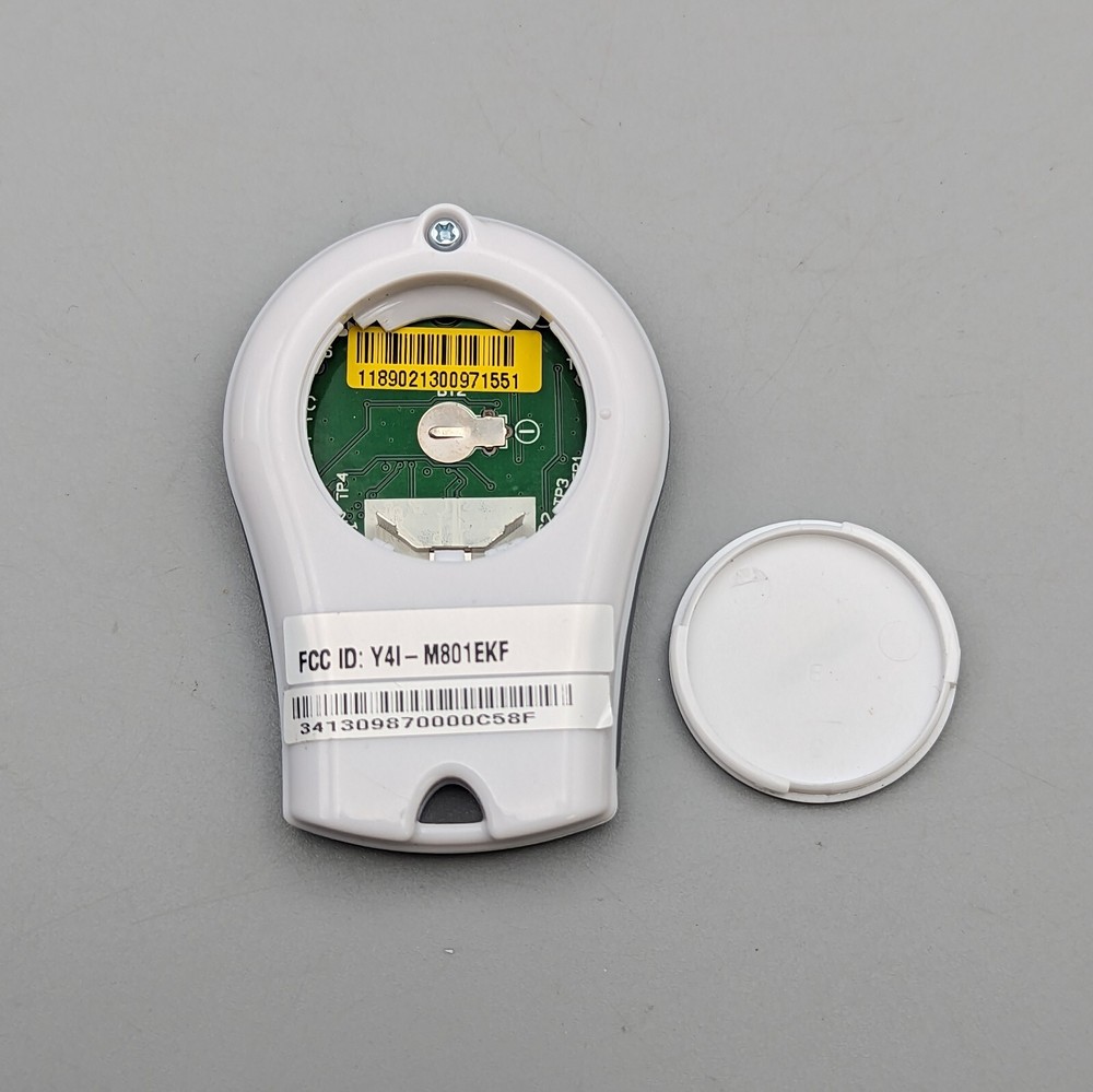 Viper Home 7250R Replacement Remote Control Key Fob White