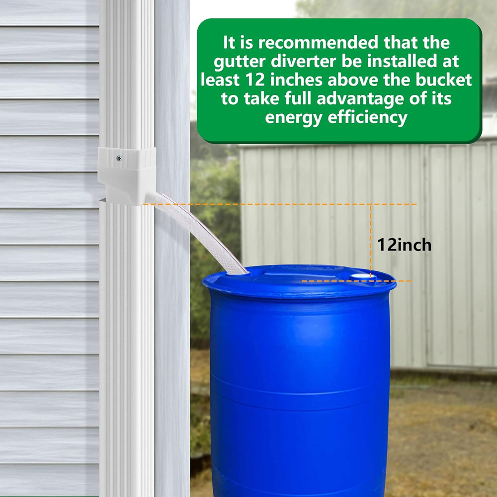 Rainwater Collection System-Rainwater Collection Diverter Connector System-Raind