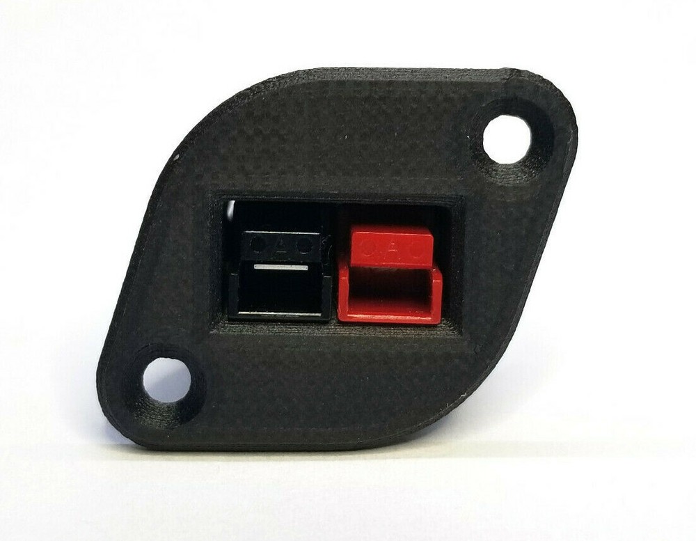 Carbon Composite Panel Mount Adapter for Anderson Powerpole PP15 PP30 PP45