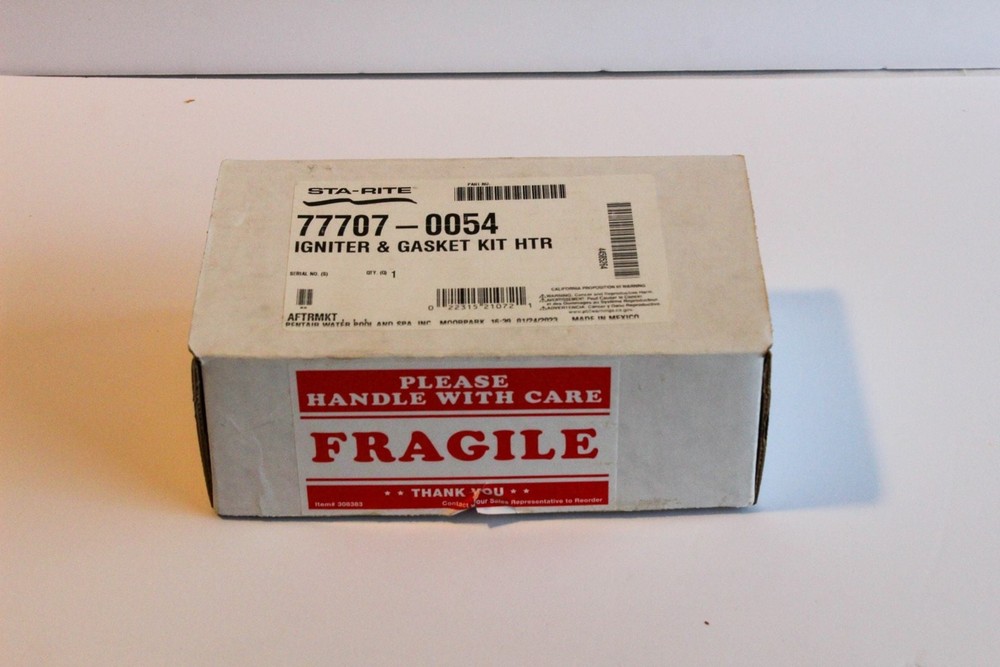 Sta-Rite 77707-0054 Igniter & Gasket Kit Replacement for Pool Heaters