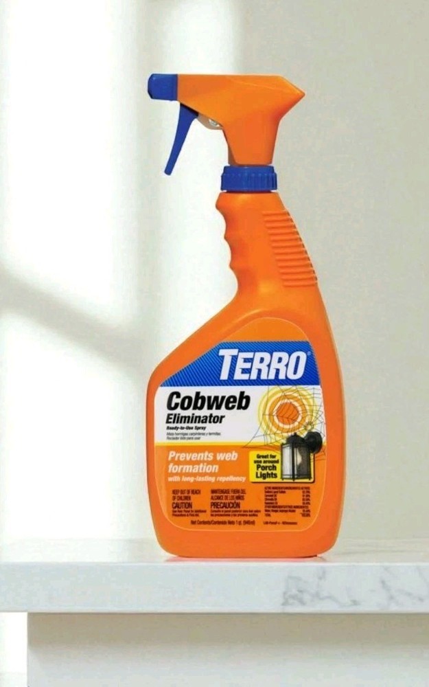 Terro T2360 32 oz Ready To Use Cobweb Eliminator Spray