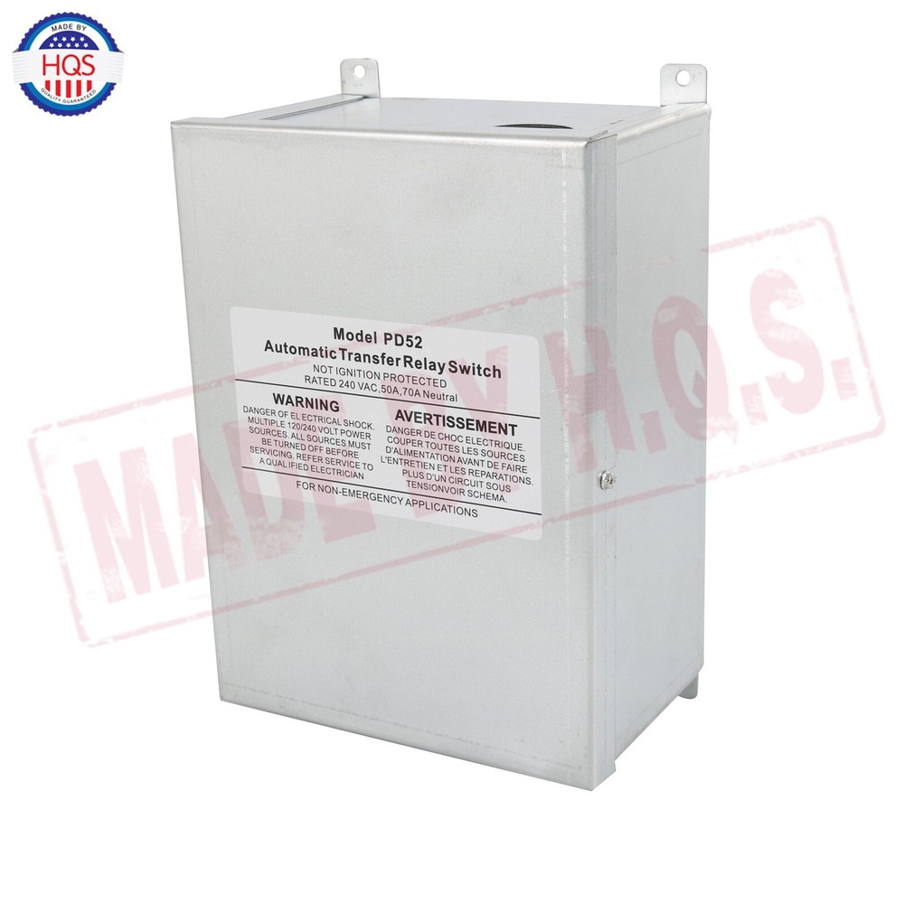50 Amp Automatic Transfer Switch RV Transfer Switch, Applied For RV, Speedboats