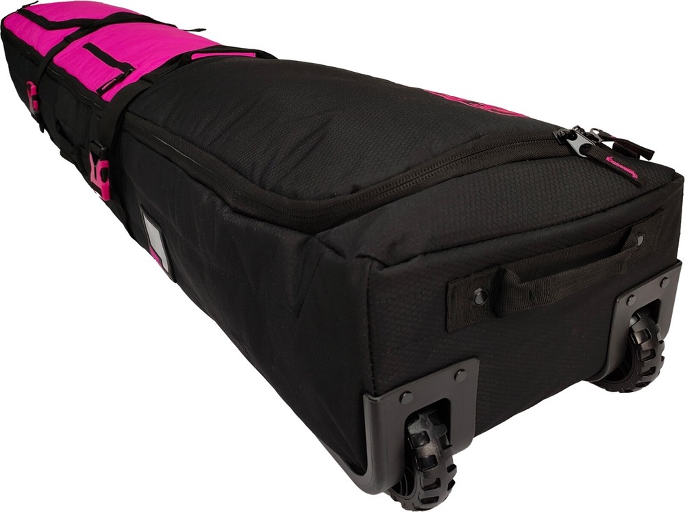 Element Equipment Wheeled Padded Snowboard Bag Double Pink Ripstop 167