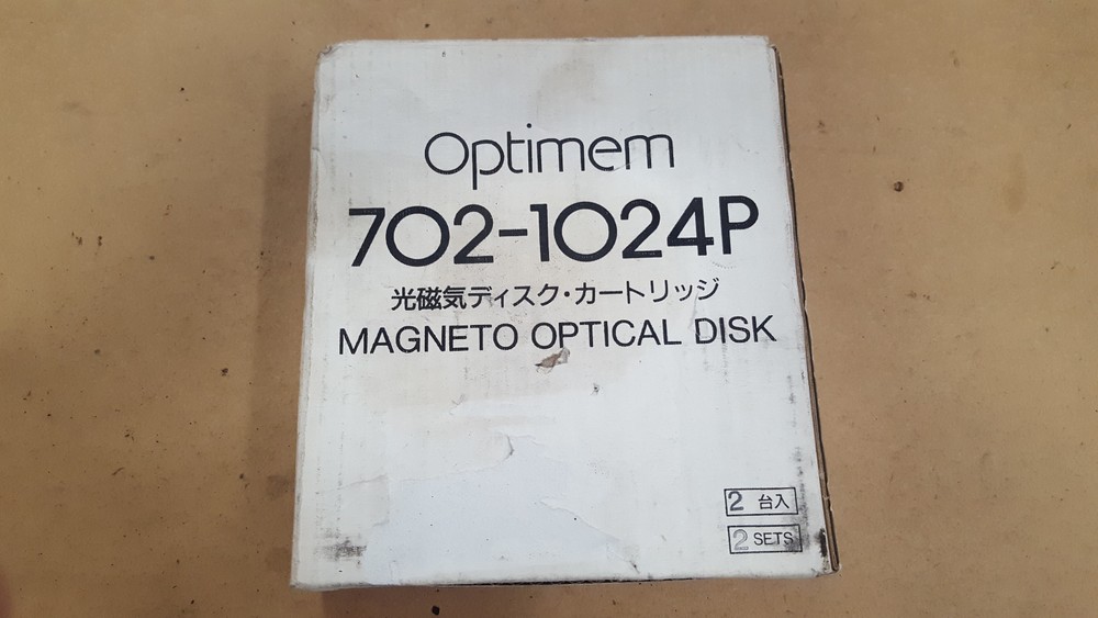 702-1024P OPTIMEM MAGNETO - OPTICAL DISK CARTRIDGE