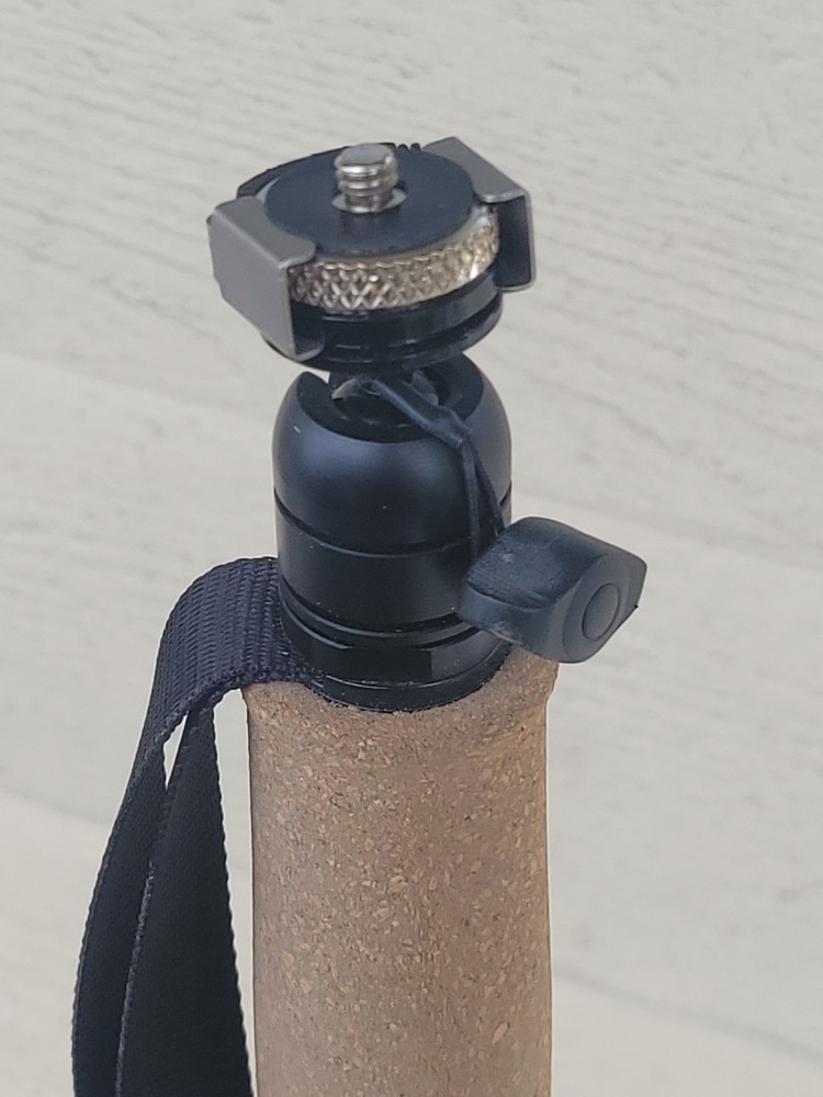 TrekPod Walking Stick adjustable height monopod-tripod