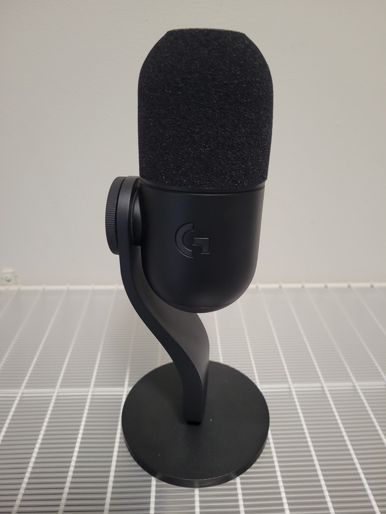 Logitech Yeti GX Microphone W/ Samson Pop Filter - Pre-owned Excellent Condition