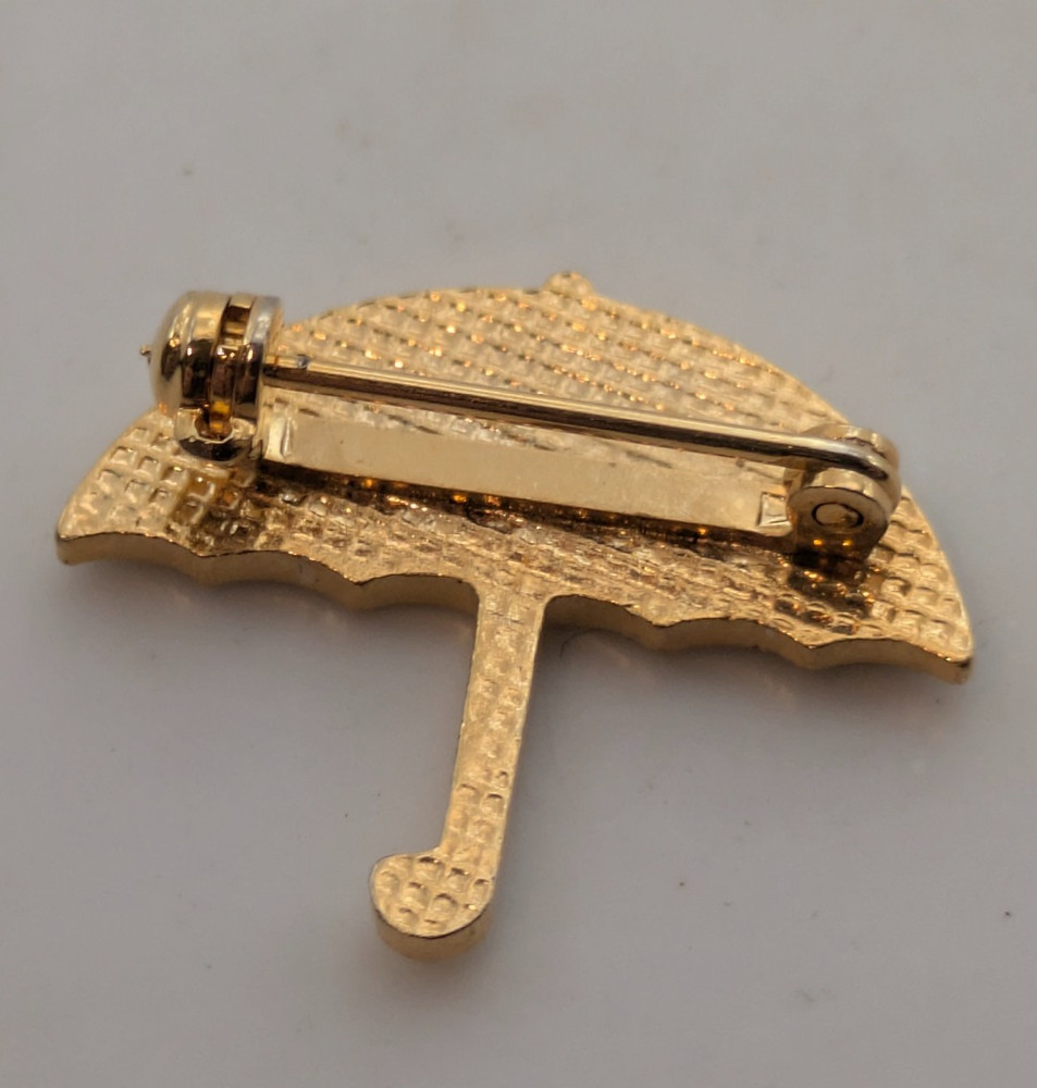 Multicolor Oregon Umbrella Lapel Pin