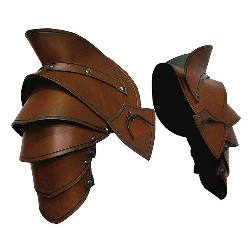 Medieval Gladiator Shoulder Armor Warrior Samurai Cosplay Knight Pauldrons