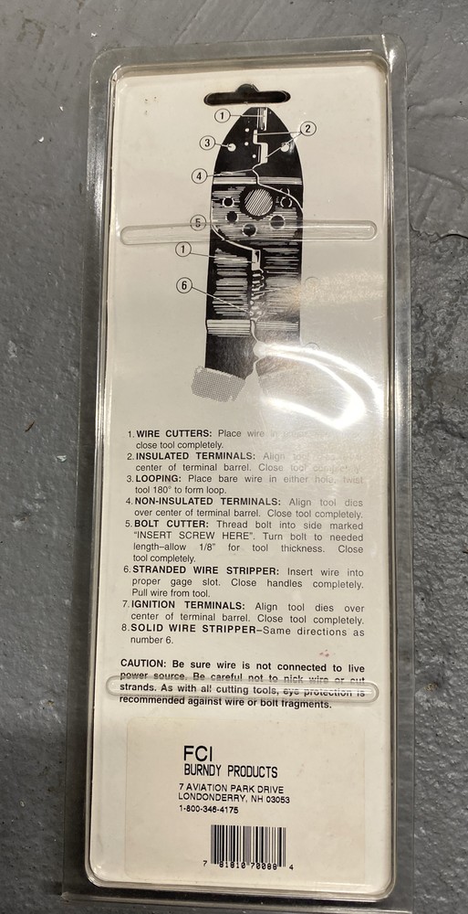 Precision Ground Professional Crimping & Stripping Tool