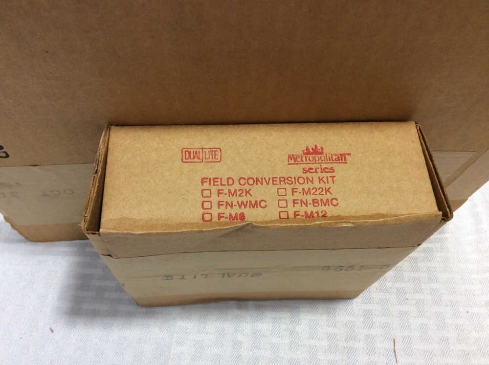 Metropolitan Series Exit Sign Duel Light 4V397 A.C. Model