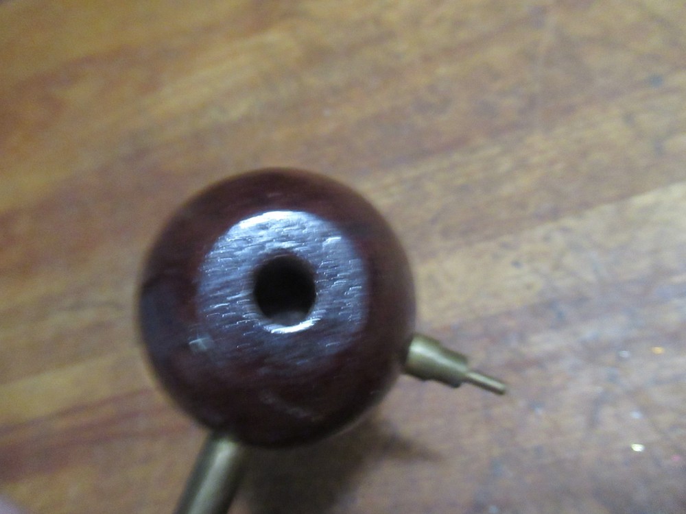 Muzzleloader Ball Starter- Brass and Wood - Nice-Used - With Tips