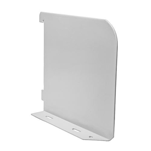 Timco - Fin de tablette double - Blanc