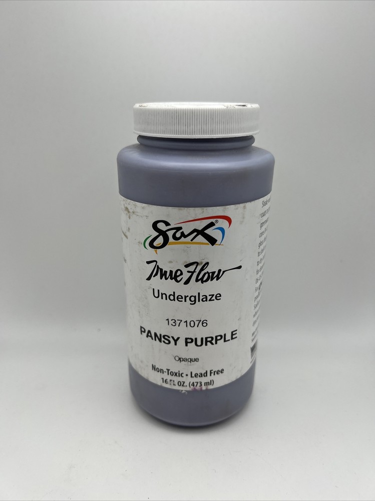 Sax True Flow Underglaze Pansy Purple 1371076