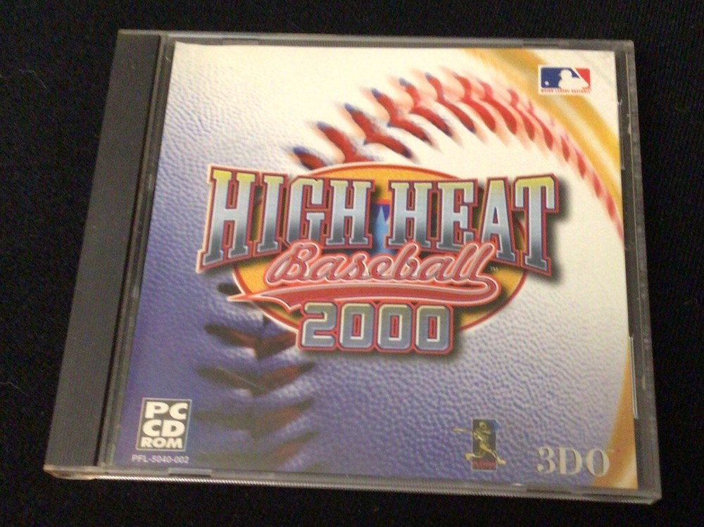 High Heat Baseball 2000 PC CD-ROM With Case