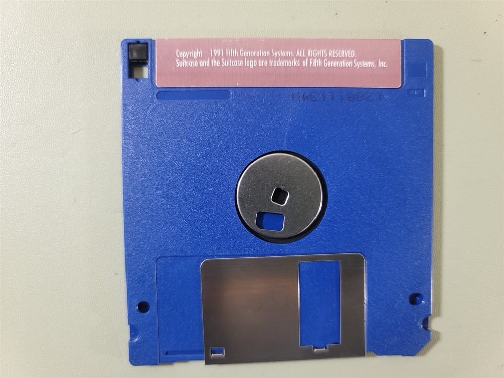 Fifth Generation Systems - Suitcase for Macintosh - Disk Media - 1991