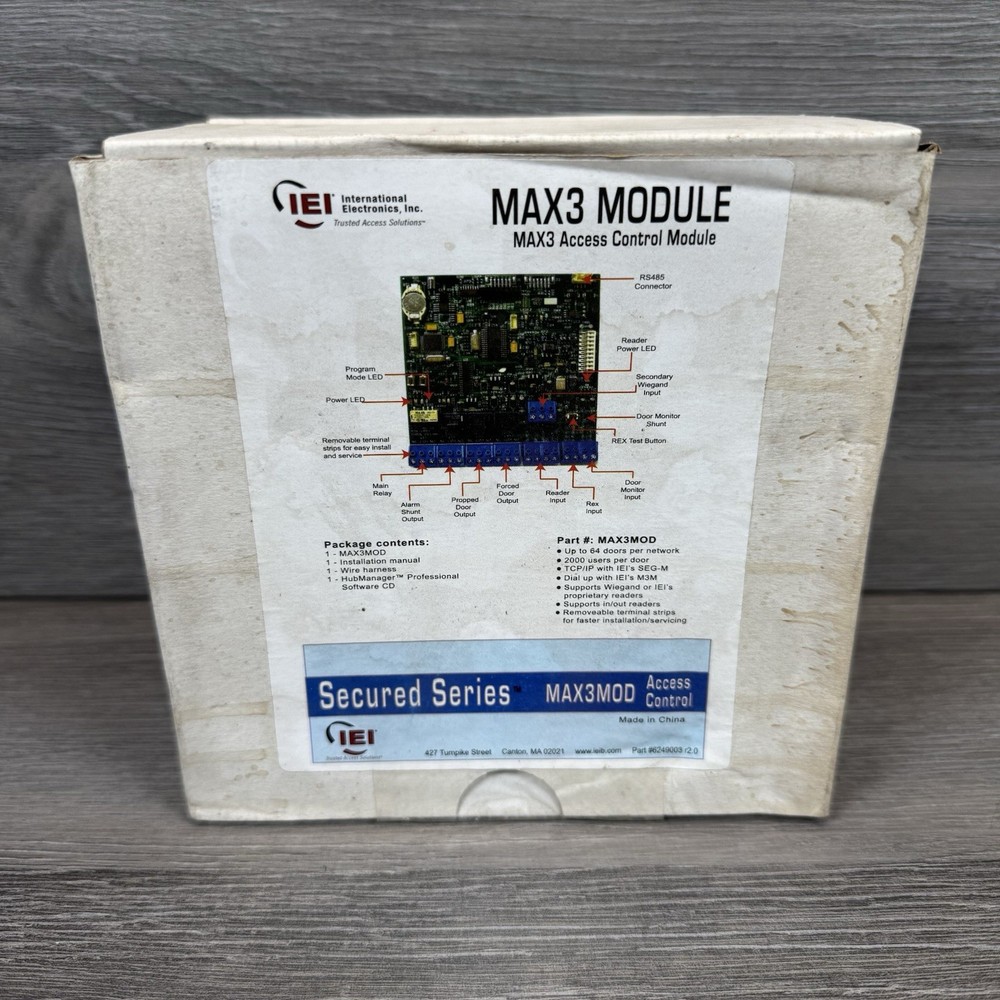 IEI Max 3 Access Control Module MAX3MOD