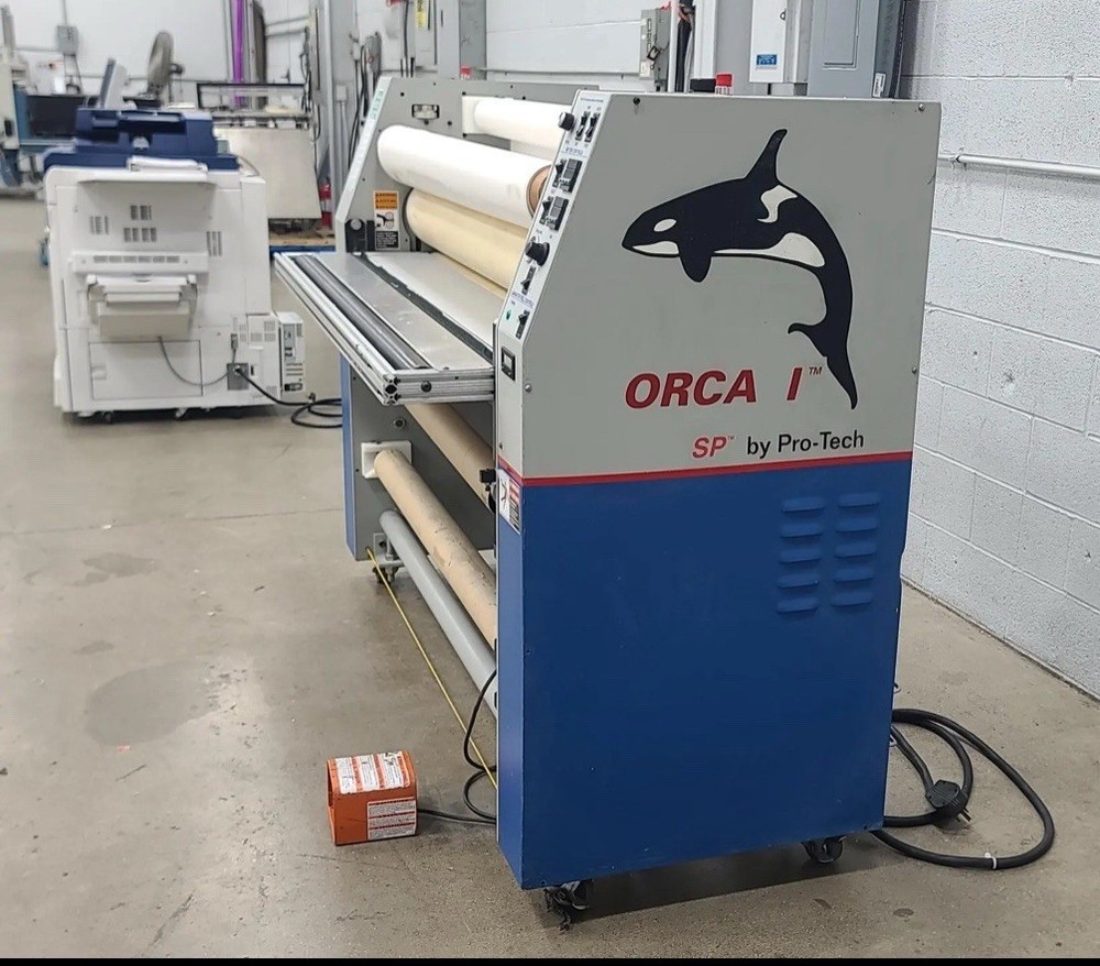 GBC PRO-TECH ORCA I 61″ HOT ROLL LAMINATOR –