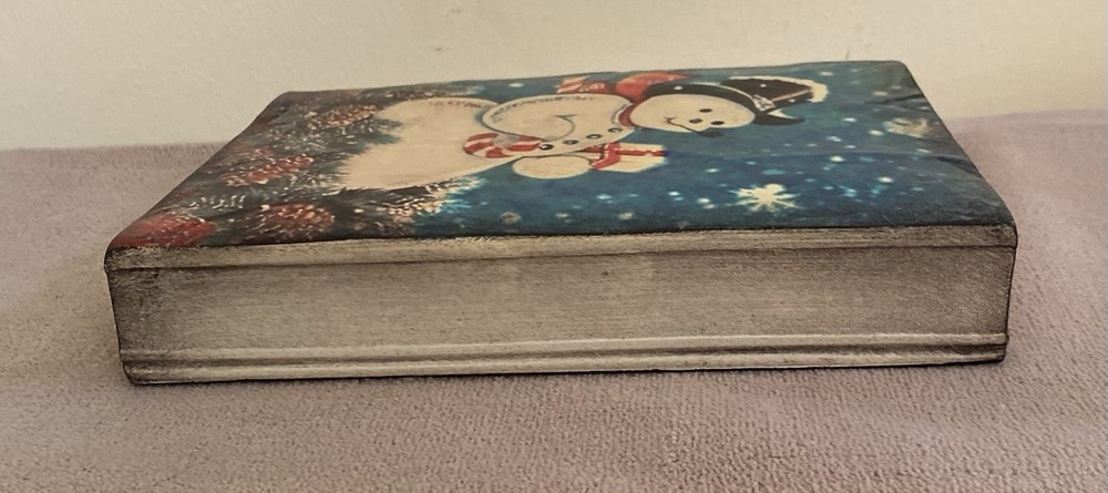 Sid Dickens Memory Tile, T-612 Snowman - SIGNED - RETIRED - NEW (26-)