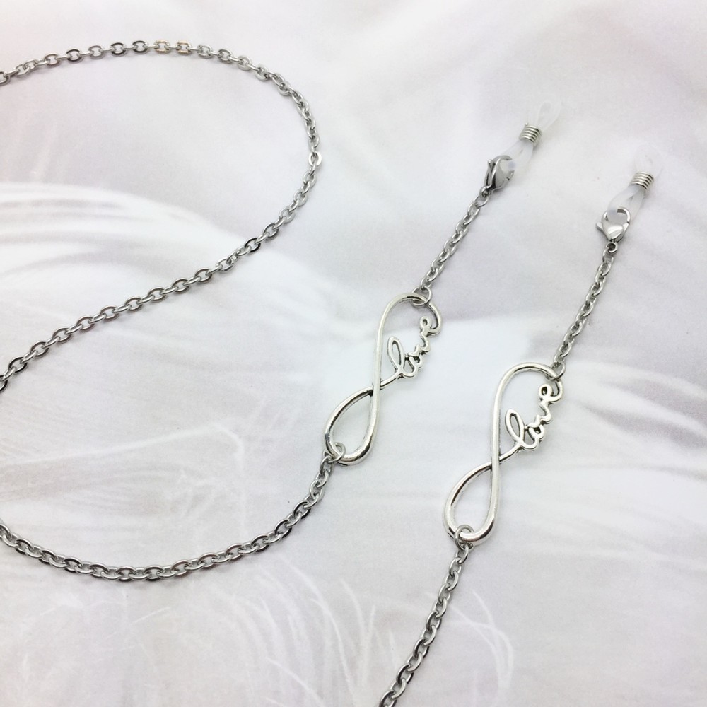 Infinity Knot Love Eyeglass Chain