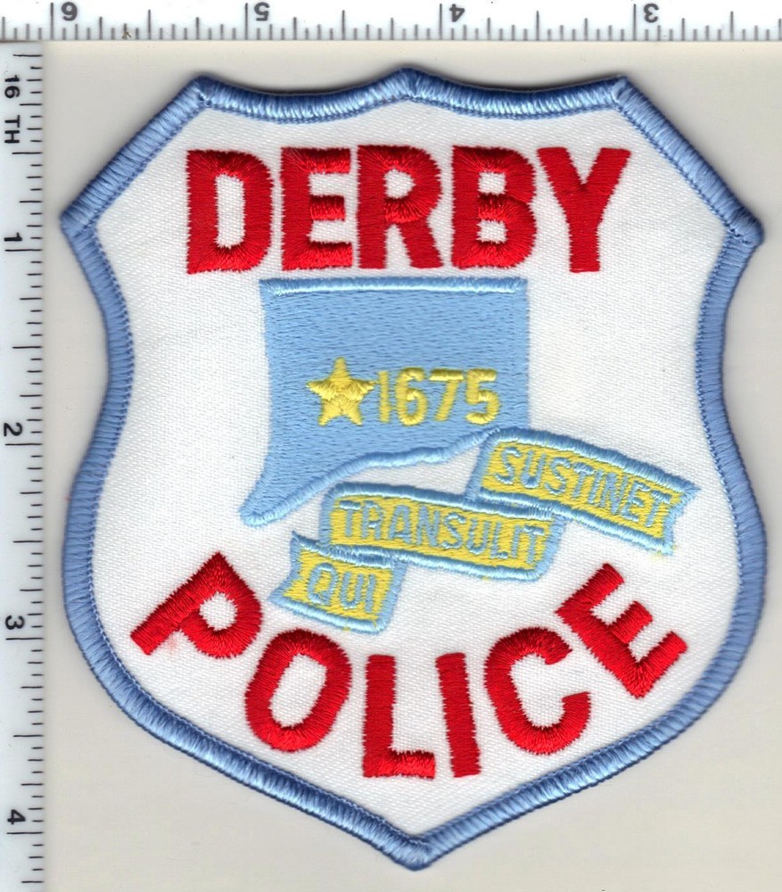 Derby Police (Connecticut) Shoulder Patch - new from 1989
