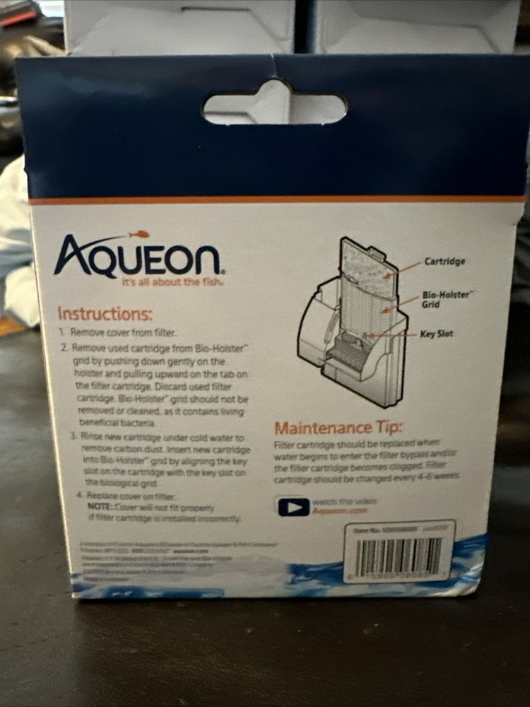 Aqueon Replacement Filter Cartridges Medium - 6 pack