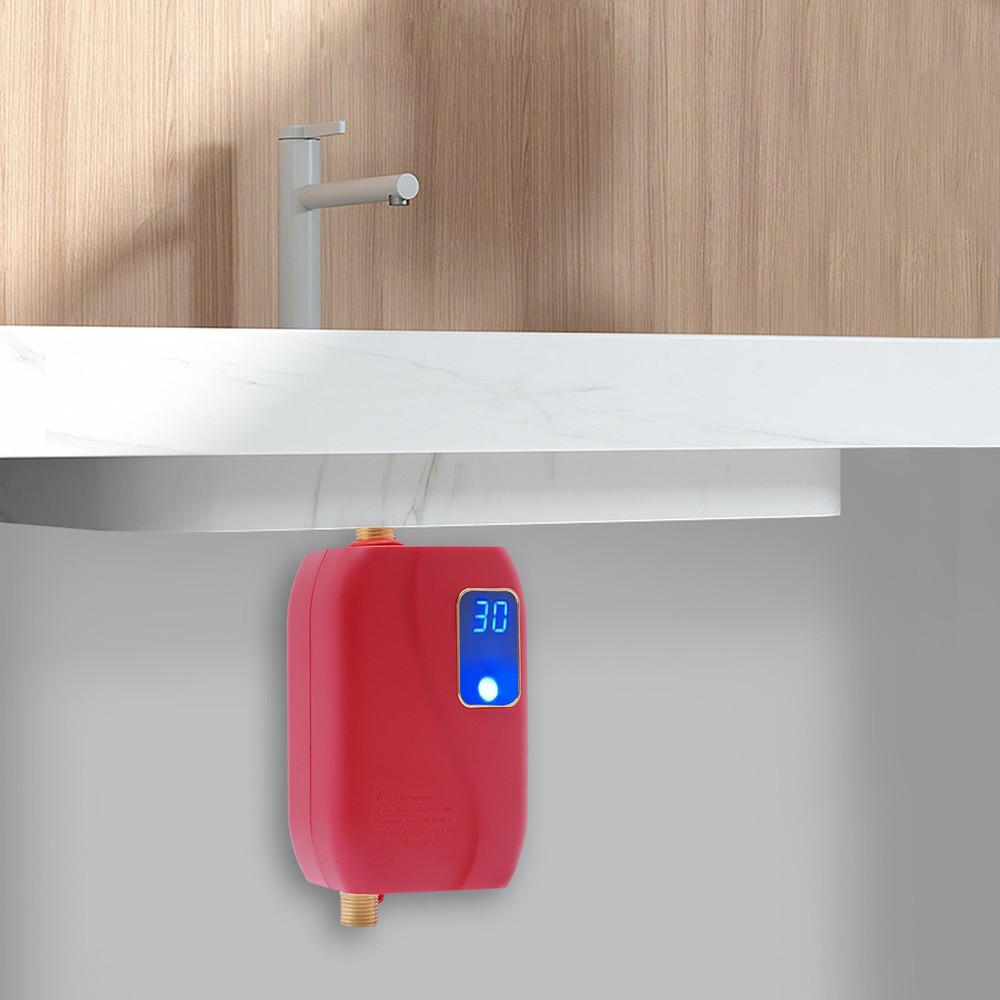 Electric Mini-Tank Water Heater, 110V 3KW Instant Point of Use Hot Water Heater