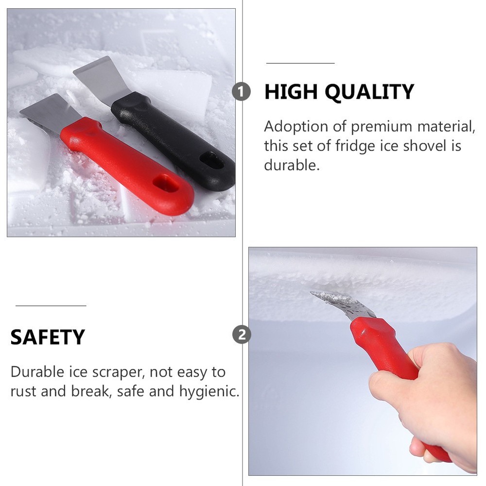 4 PCS Multi-purpose Kitchen Scoop Icetops Tool Freezer Defroster