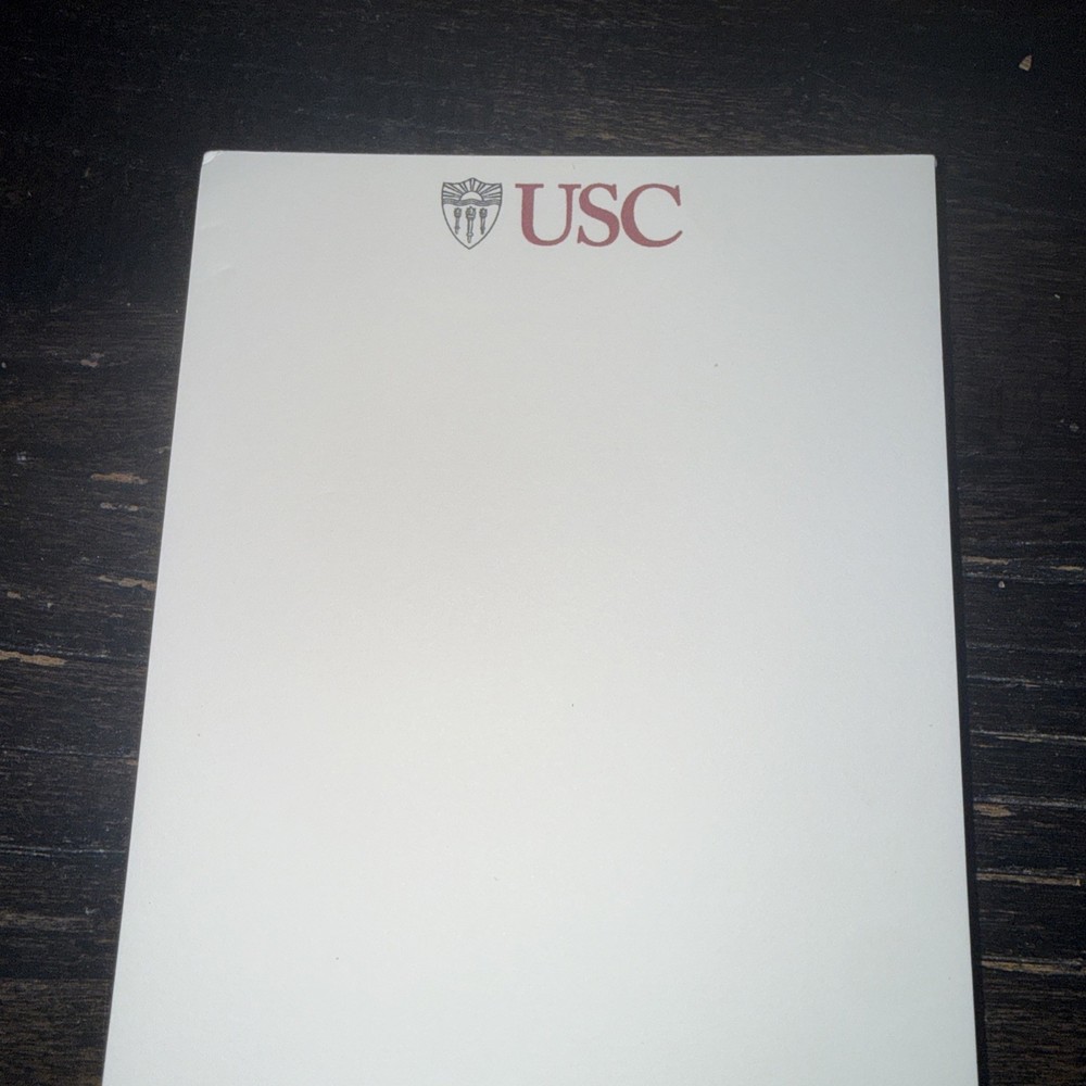 USC Note Pad Graduation Gift