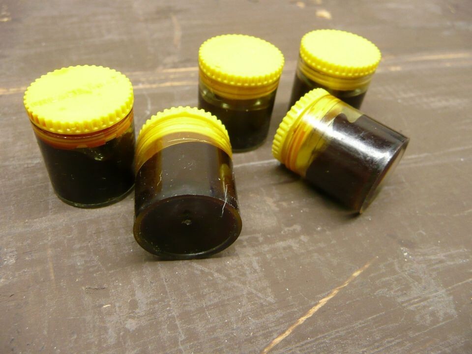 US Army Rifle Grease Pots, Surplus 5-PACK