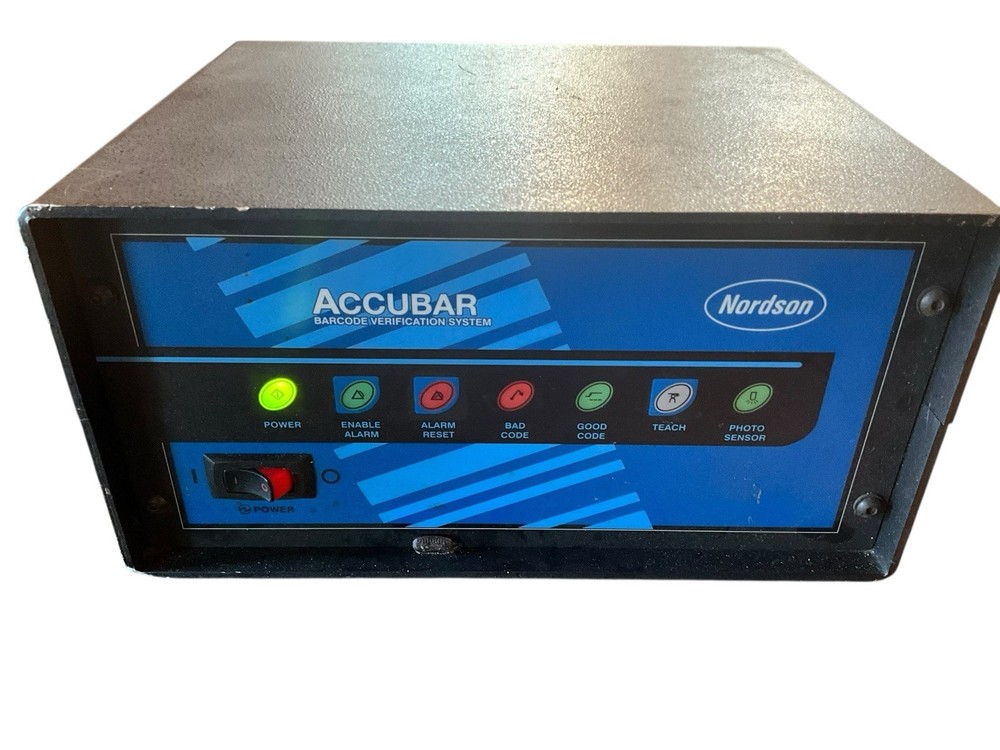 Nordson 727646 Accubar Barcode Verification System Controller