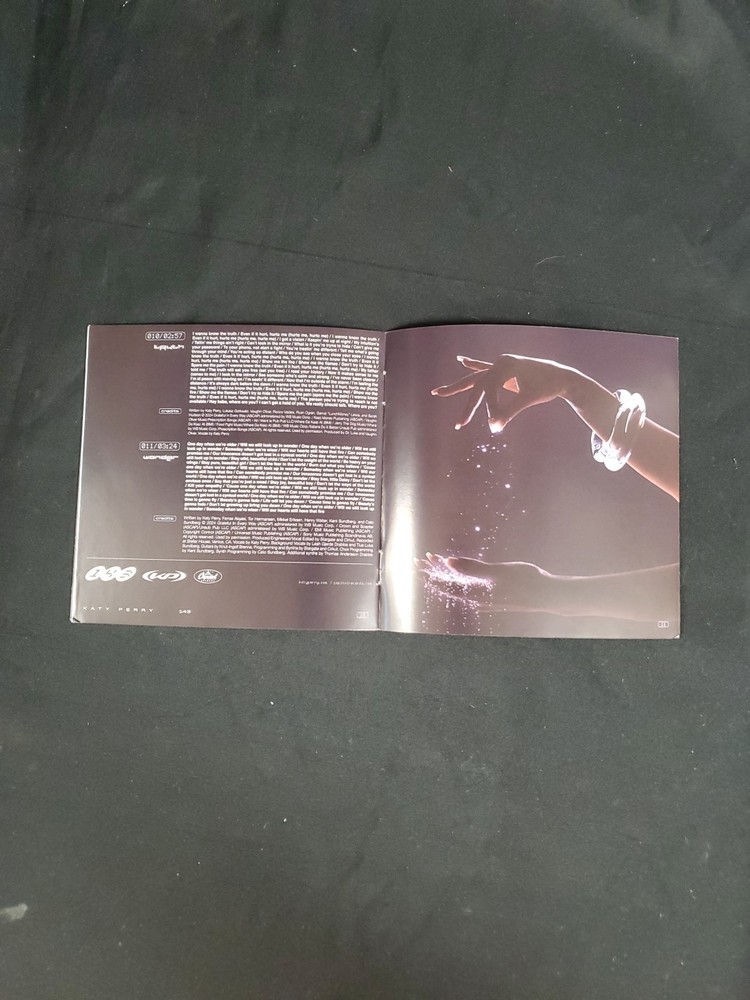 Katy Perry 143 Booklet Only EXCELLENT