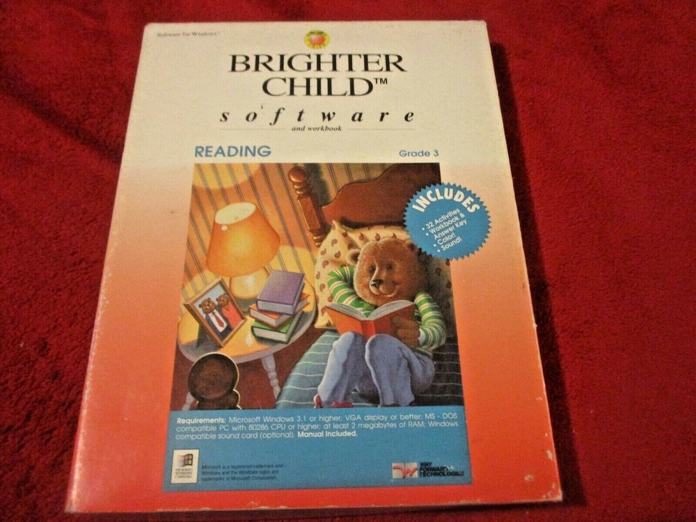 Vintage Better Child Software Reading Grade 3