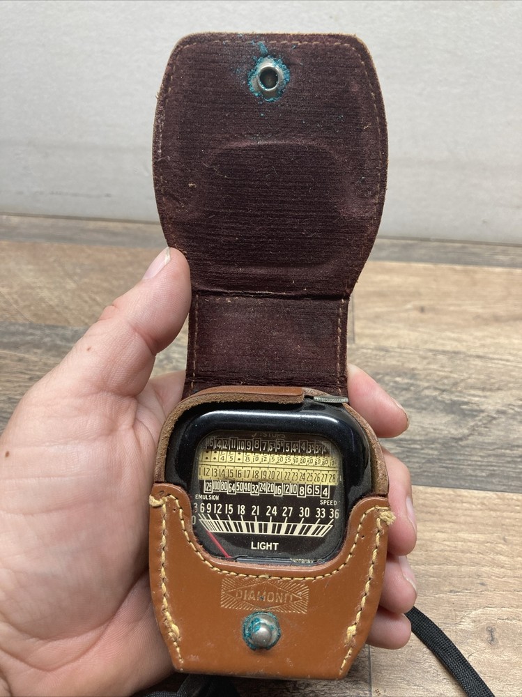 🔥 VINTAGE WESTON CADET LIGHT METER MODEL 852 W/ CASE UNTESTED 🔥