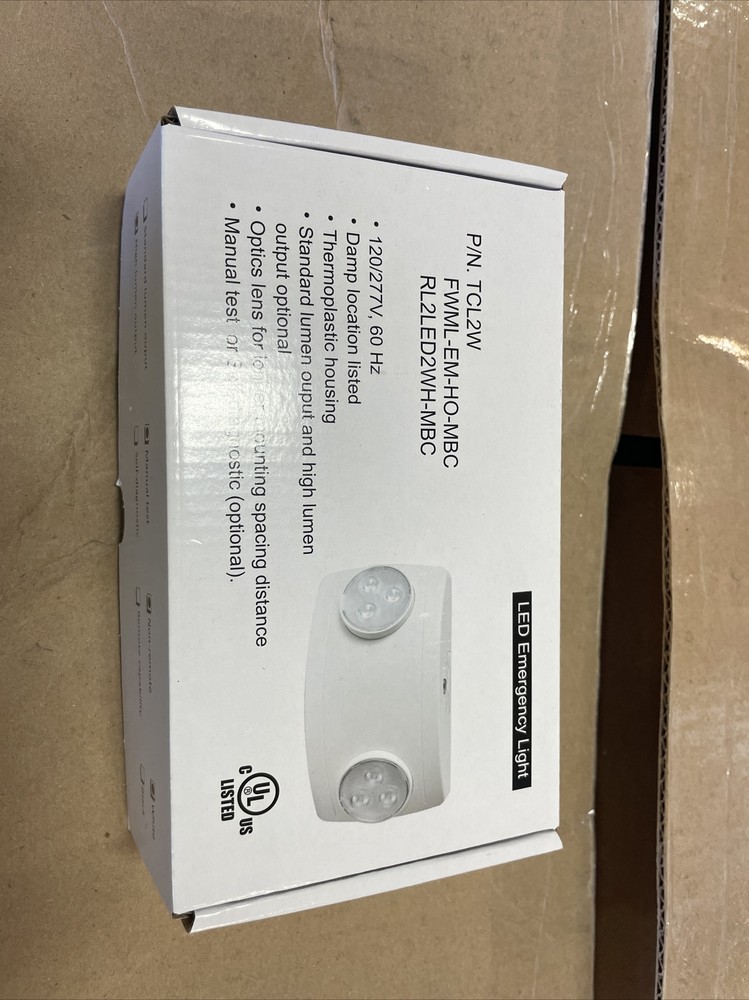 TCL2W  LED emergency light OPEN BOX