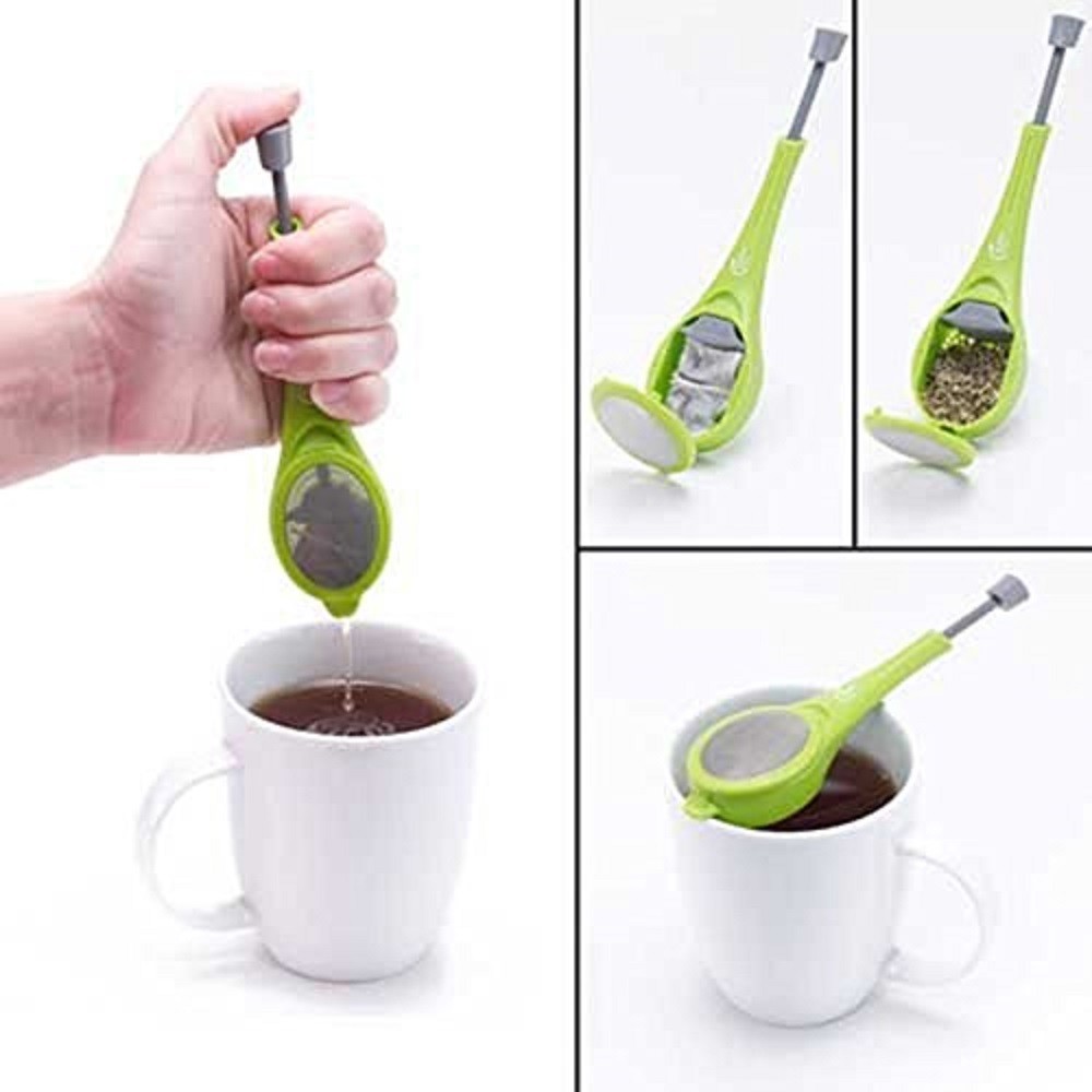 Silicone Tea Infuser Strainer Loose Tea Steeper and Herbal Spice Infuser Tool