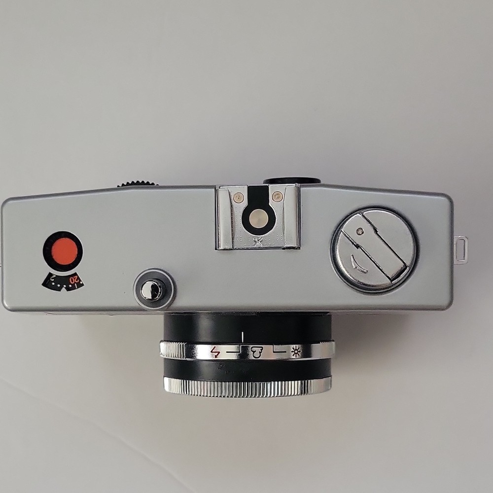 Ansco 35 Camera Black Silver Ansconar 45mm Lens with Original Case