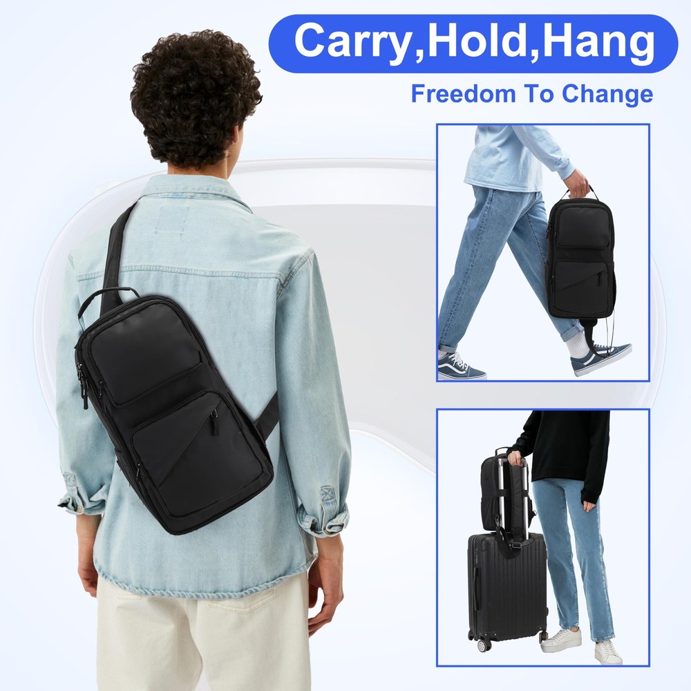 Carrying Case for Meta Quest 3/3S Oculus Quest 2 Vision Pro Pico