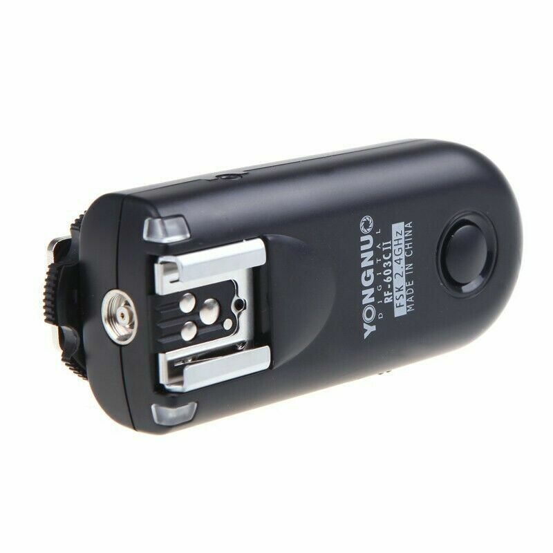 YONGNUO RF603C II/C3 2.4GHz Wireless Flash Trigger Remote System Kit for Canon