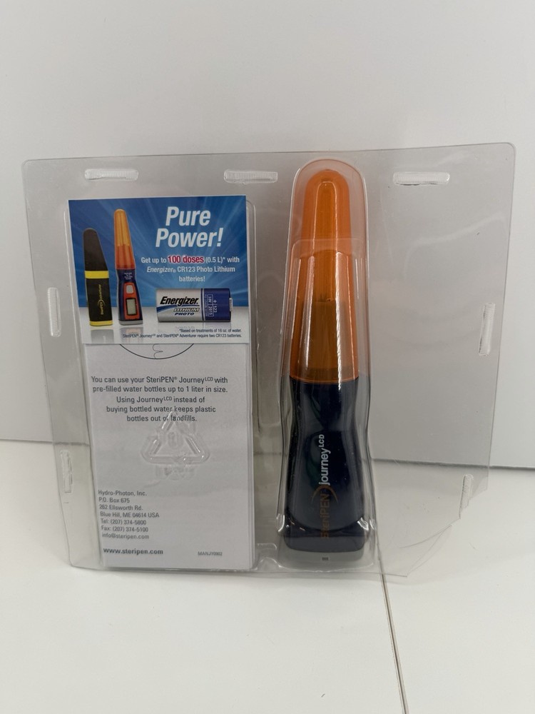 SteriPEN Journey LCD Handheld UV Water Purifier System