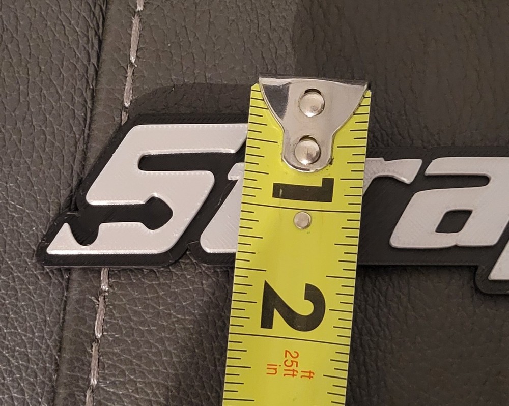 Strap-on Novelty 3D Printed Tool Box Badge.