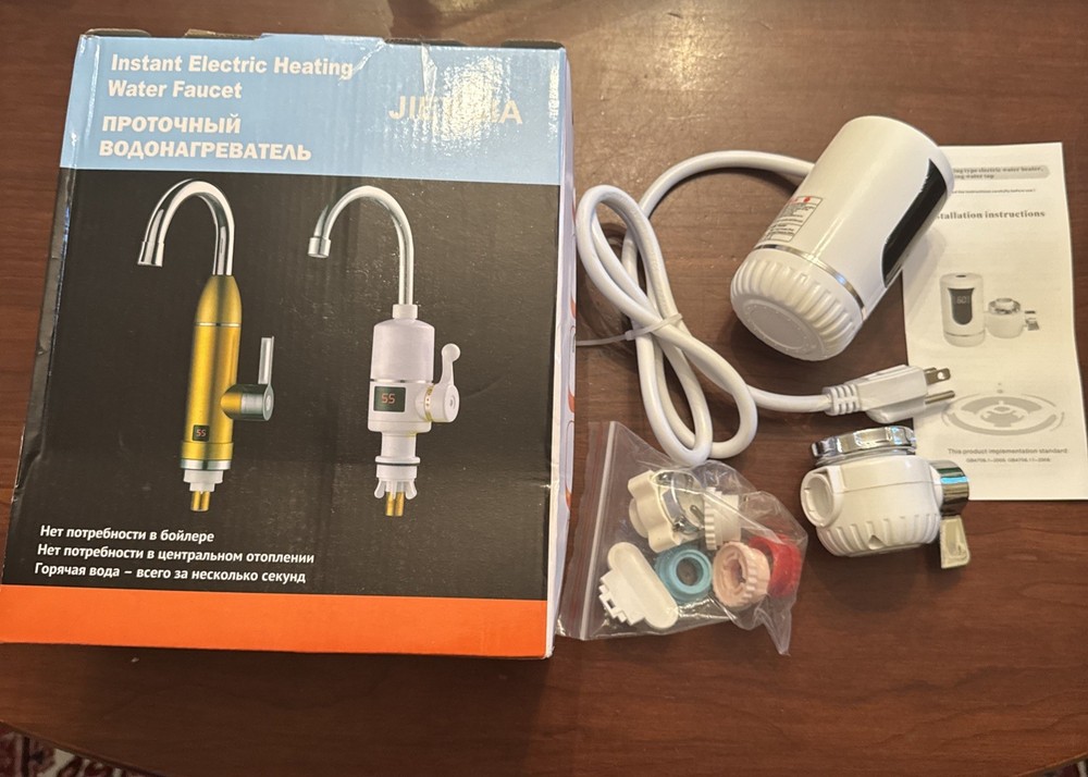 Instant Electric Tankless Faucet Kitchen Water Heater