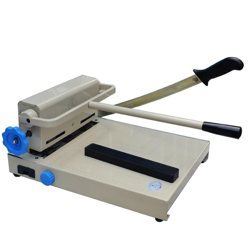 Three-Hole Punching Machine Adjustable Hole Spacing Belt Knife Cutting Machine