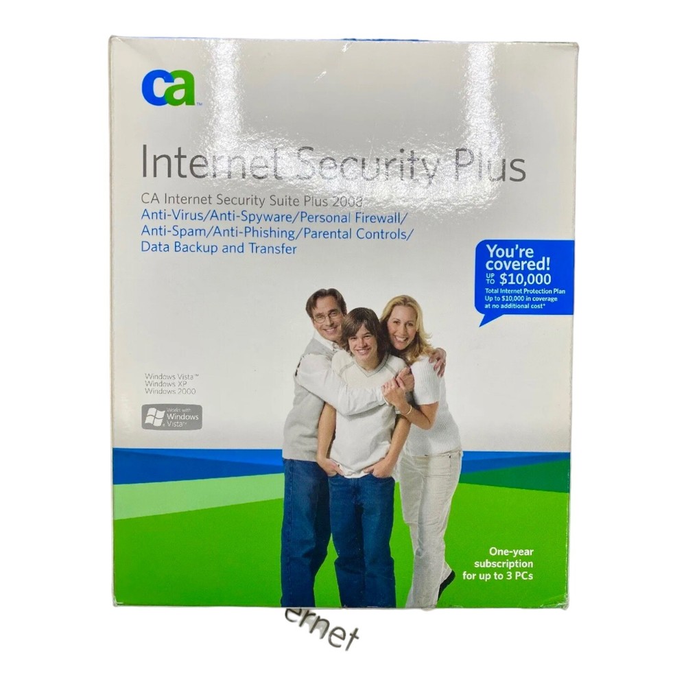 CA internet security plus 2008 Lot Of 2