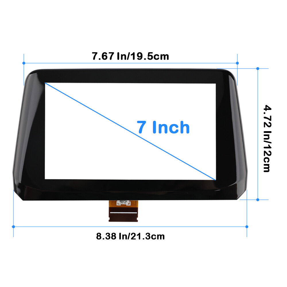 Replacement 7" TOUCH-SCREEN For 2017-2018 MAZDA 3 GPS Navigation Radio Display