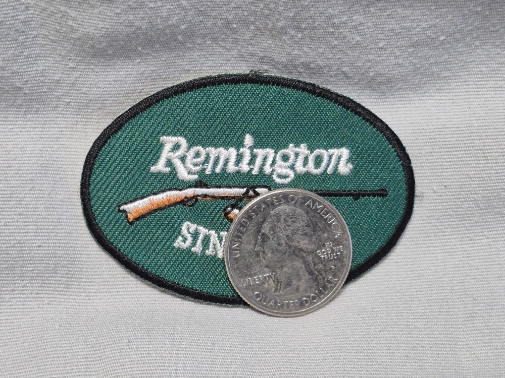 REMINGTON 2-1/2" MINI IRON-ON PATCH Mint Cond