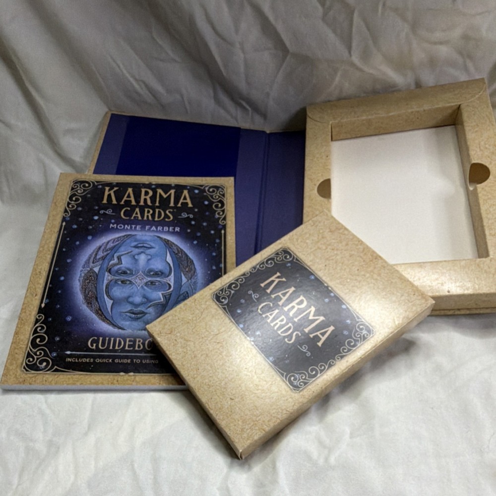 Monte Farber Karma Cards Astrology Deck with Guidebook