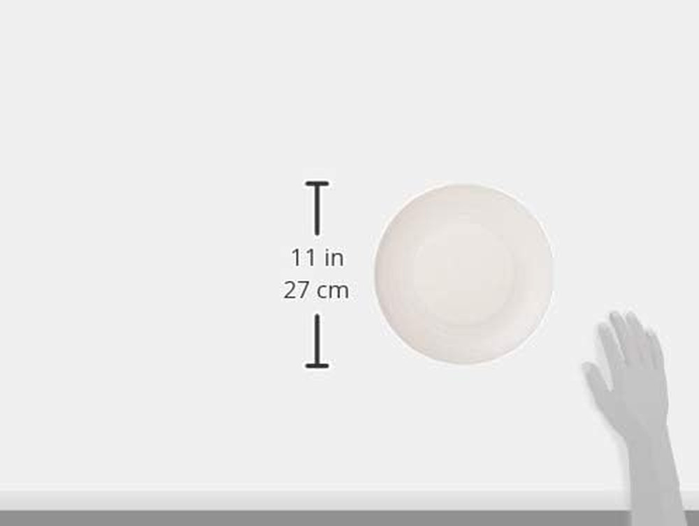Polypropylene Plates Microwave Serveware, 10", White
